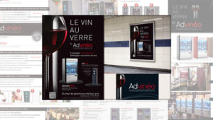 Communication publicitaire pour le vin